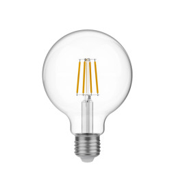 Lâmpada Globo Transparente LED G95
