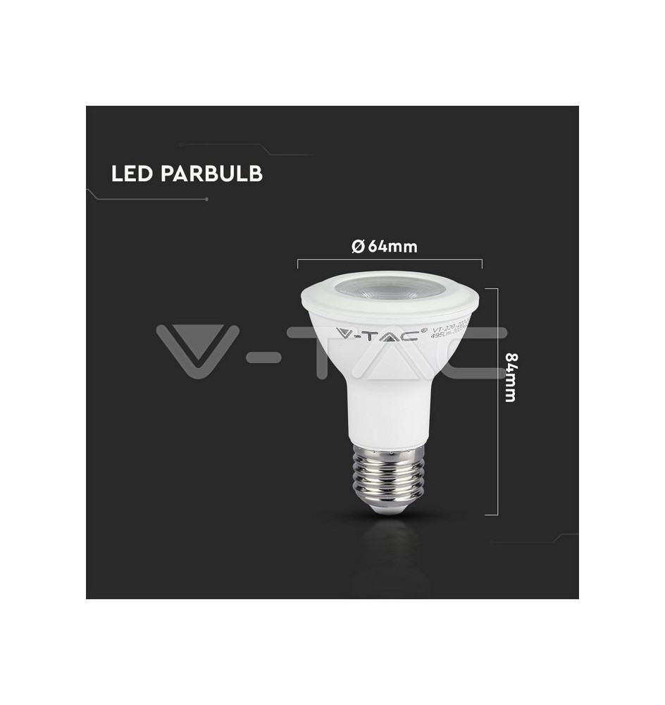 Lâmpada Led - PAR20 - 5,8w - 6500K