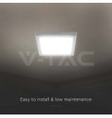 Painel LED V-TAC 18W 3CCT 1980Lm Q SURFACE IP20