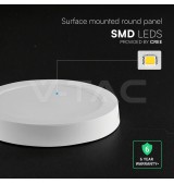 Painel LED V-TAC 18W 3CCT 1980Lm R SURFACE IP20